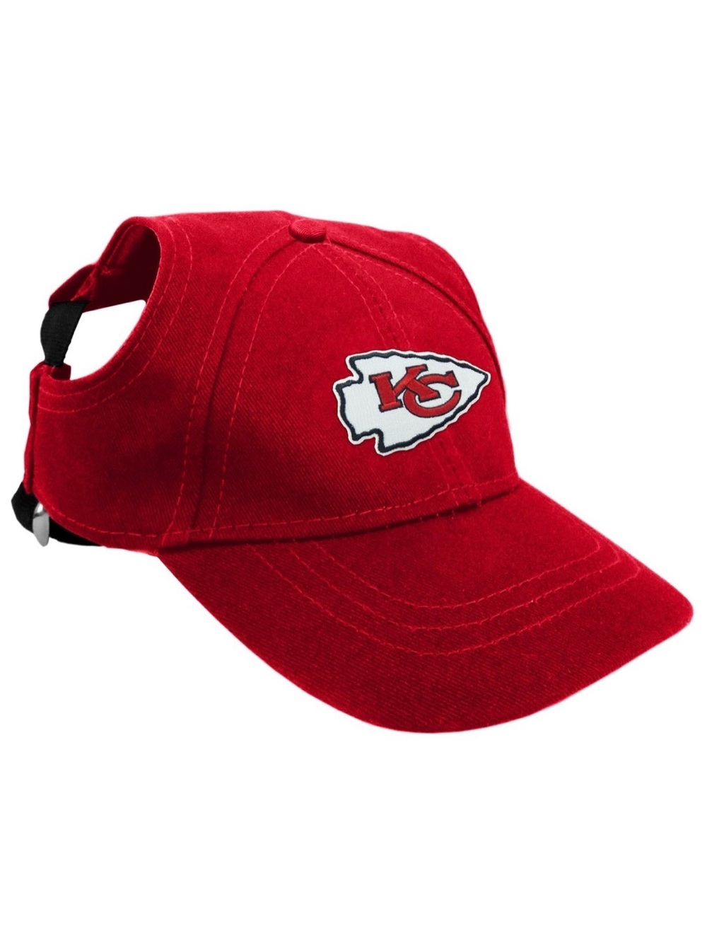 Littlearth NFL Dog & Cat Baseball Hat, Kansas City Chiefs, X-Small